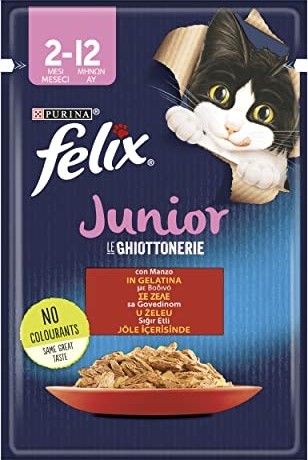 Die Grup Yaş Kedi Sı, Sığır Etli, Yavru Kedi, 85 G (5 Paketi) görsel 2