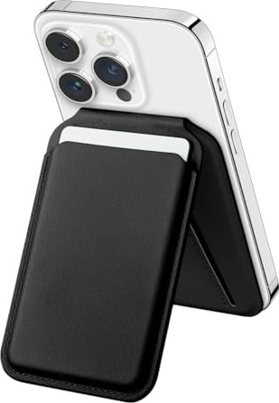 Mag-Safe Standlı Manyetik Cüzdan iPhone 17/16/15/14/13/12 Serileri ile Uyumlu, Güçlü Mıknatıs görsel 3