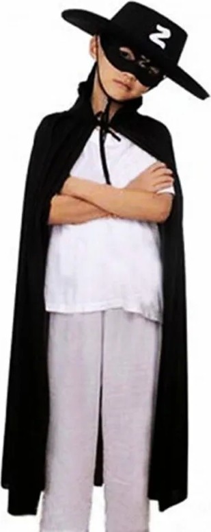 TeknoKapsül Çuk Boy Pelerin + Şapka + Maske Kostüm Seti