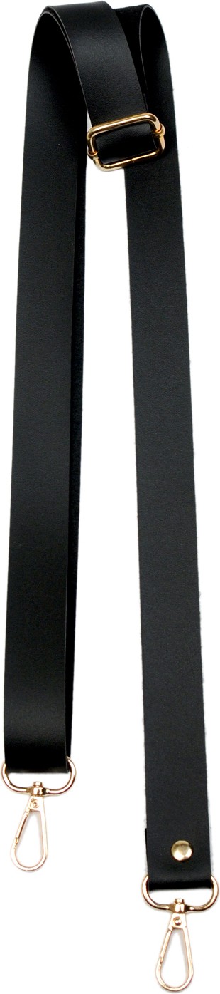 Nildenhobim Ayarlanabilir Suni Deri Çanta Askısı Uzunluk 140 cm - En 2.5 cm ( Siyah ) görsel 2