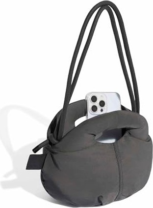 1001 W Mh Small Bag Unisex Yetişkin Çanta Carbon Standart görsel 5