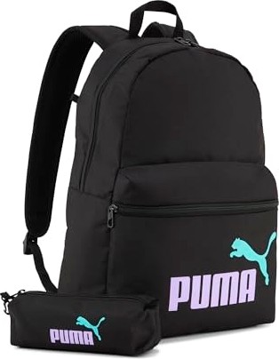 1001 Phase Kalem Kutulu Unisex Siyah Günlük Stil Sırt Çantası 09119101 görsel 2