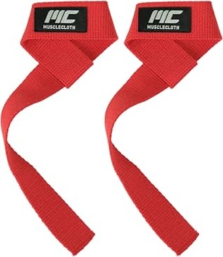 Die Grup Musclecloth Lifting Strap Kırmızı