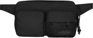 1001 Double Crossbody Unisex Çocuk Bel Çantası Black görsel 2