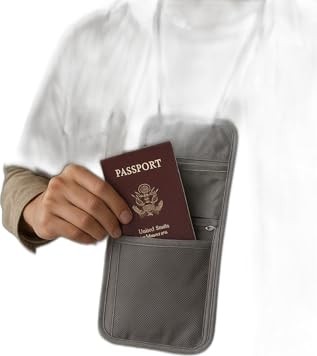 Ecrou Çok Gözlü Askılı Pasaportluk Gri görsel 2