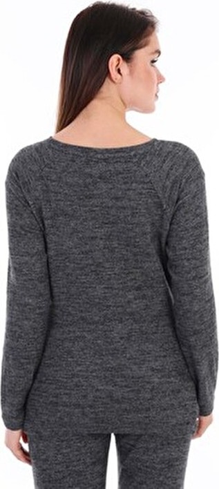 Meghan L.A Hamile Esnek Yumoş Viskon Kumaş Bluz % 57 Viscose %40 Polyester %3 Elastane görsel 7