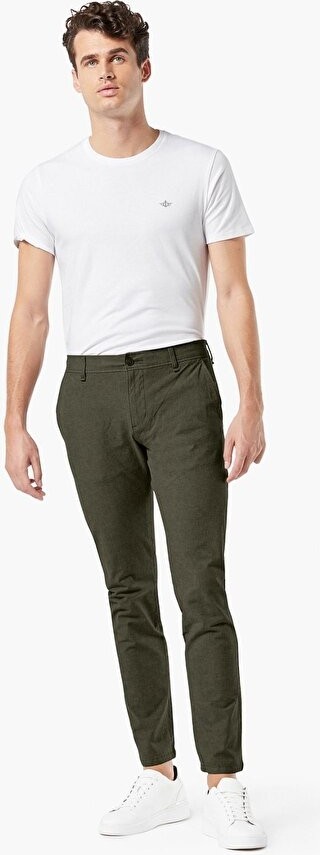 Dockers Smart 360 Flex Siyah Ultimate Skinny Fit Chino Pantolon