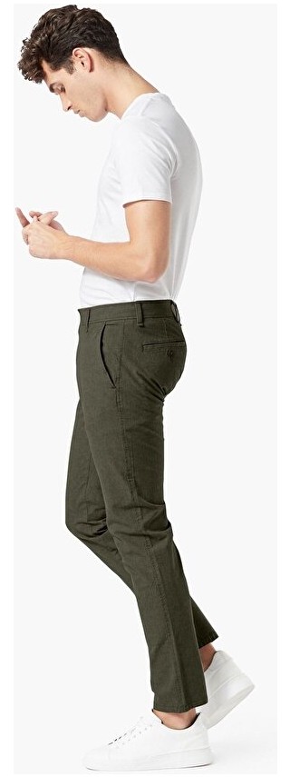 Dockers Smart 360 Flex Siyah Ultimate Skinny Fit Chino Pantolon görsel 5