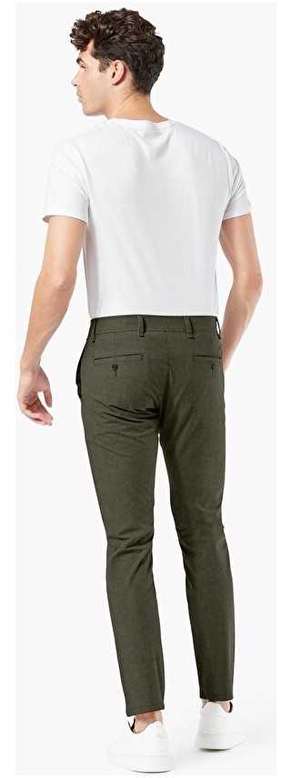 Dockers Smart 360 Flex Siyah Ultimate Skinny Fit Chino Pantolon görsel 8
