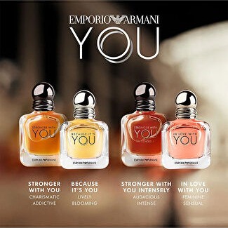 Armani Stronger With You Intensely Edp 100 ml Erkek Parfüm Günlük Kullanım İçin Şık Bodycon Silüet görsel 6
