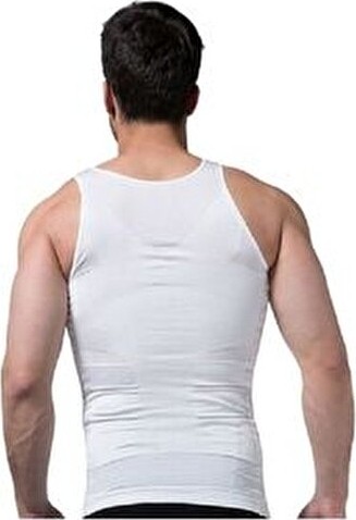 Fitform Giyim Fitform Erkek Atlet Korse Ultra Göğüs Toplayıcı Jinekorse Göbek Toparlayıcı Dik Duruş Korse görsel 5