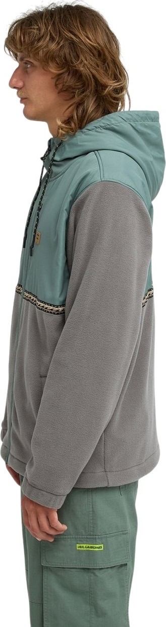 Billabong Boundary Lite Zip Yeşil Erkek Polar görsel 2