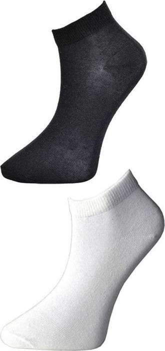 Sungur's Store Siyah ve Beyaz Kadın Bilek Çorap 15 Çift görsel 2