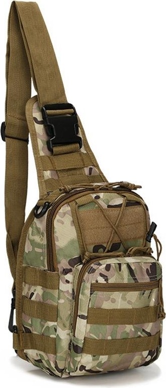 Single Sword Su Geçirmez Outdoor Taktik Tek Omuz Çapraz Çanta - Puma - multicolor Renk - Standart Beden - Renk: Bej görsel 7