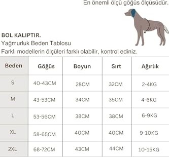 Frefly Store Indigo Köpek Yağmurluğu KY-101 (Medium) görsel 2
