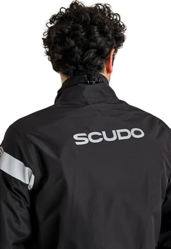 Prime Scudo Peru Siyah Üst Motosiklet Yağmurluğu görsel 3