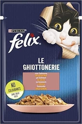 Die Grup Felix Somonlu Kedi Yaş Mama (26 x 85 Gr)