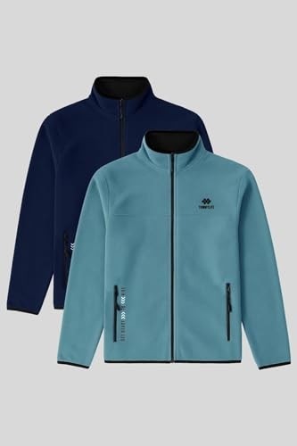 1001 Tommylıfe Standart Kalıp Dik Yaka 2li Paket Polar Sweatshirt, 87992 görsel 2