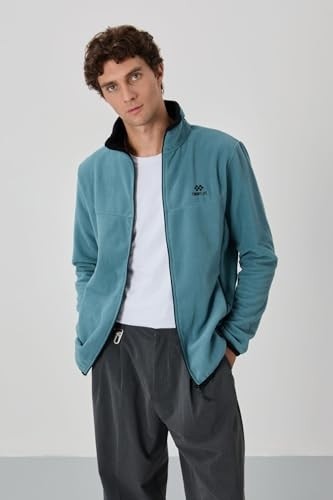 1001 Tommylıfe Standart Kalıp Dik Yaka 2li Paket Polar Sweatshirt, 87992 görsel 4