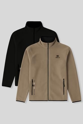 1001 Tommylıfe Standart Kalıp Dik Yaka 2li Paket Polar Sweatshirt, 87992 görsel 2