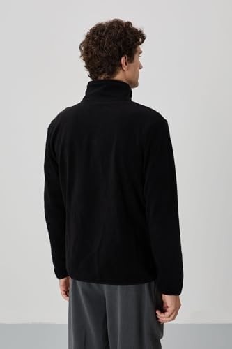 1001 Tommylıfe Standart Kalıp Dik Yaka 2li Paket Polar Sweatshirt, 87992 görsel 5