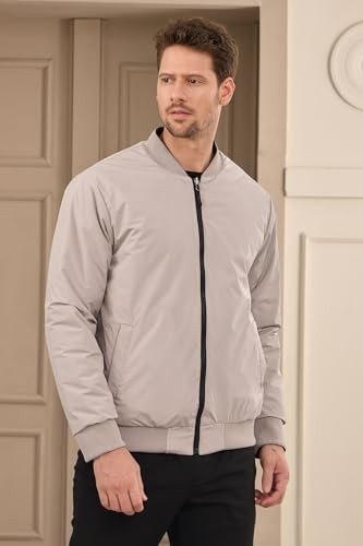 1001 Unisex Çift Taraflı Giyilebilir Regular-Fit Kalıp Su Geçirmez - 970DNGR görsel 3