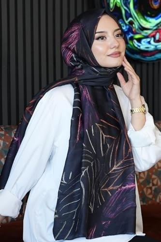 TeknoKapsül Çizgili Desen Pembe Soft Pamuk Şal Çok Renkli6 görsel 2