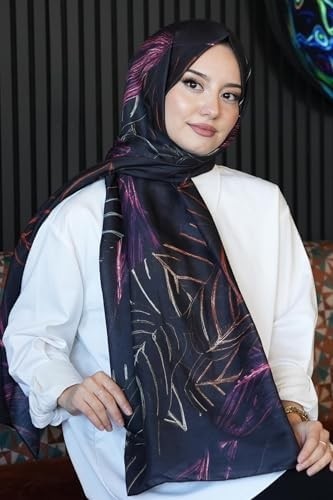 TeknoKapsül Çizgili Desen Pembe Soft Pamuk Şal Çok Renkli6 görsel 3