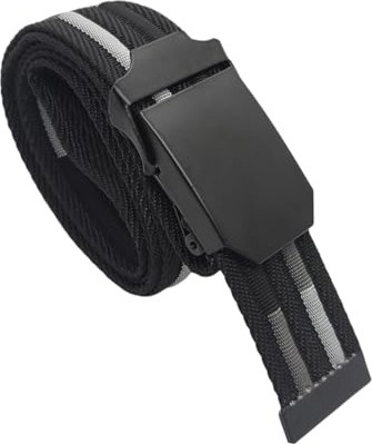 1001 2 Adet Erkek Kemer Siyah Tactical Palaska Tarzı 4 cm görsel 4
