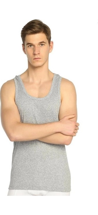 Nacar Store Erkek Gri Pamuklu Atlet 4\'lü görsel 3