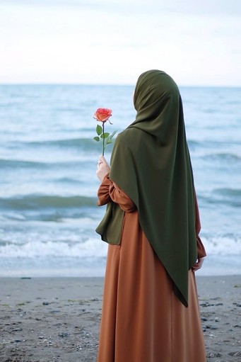Fresco Scarfs Tesettür Hijab Medine Ipeği Şal*bordo görsel 3