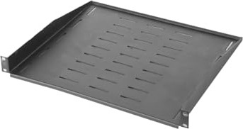 Aesco 19" 1u Konsol Raf 300MM Siyah