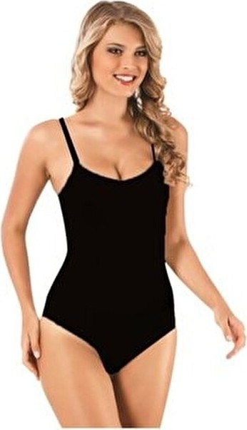 Bejamonti Kadın Çıtçıtlı Dikişsiz Body Korse Atlet S Beden Siyah Sıkılaştırıcı Özellikli Model