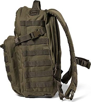 1001 Tactical Backpack, Rush 12 2.0, Military Molle Pack, Ccw And Laptop Compartment, 24 Liter, Sma görsel 4