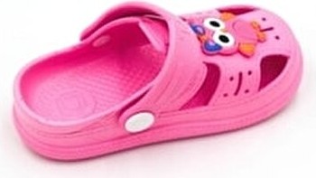 Daye Çocuk Günlük Ortopedik Kaymaz Taban Hayvan Figürlü Çocuk Sandalet Terlik - Pembe görsel 3
