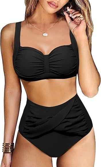 Deep Beach Toparlayıcı bikini üstü geniş beden aralığı DB200805BU görsel 6