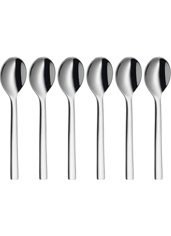 Resim Nuova Çelik 6'lı Gümüş Espresso Kaşığı 