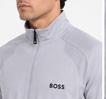 Boss Gri-Füme Regular Fit Eşofman Takımı görsel 5