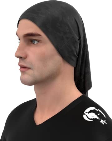 1001 ® Debuff Collar Camouflage Black Boyunluk Bandana görsel 4