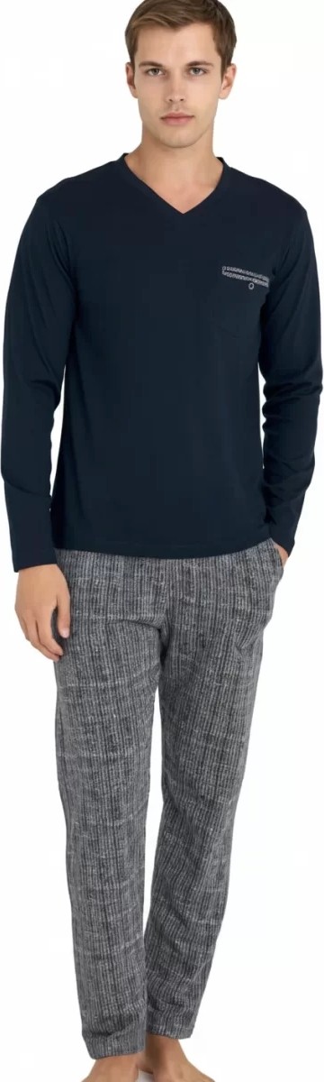 Melonika Kly V Yaka Pijama Takımı 9214