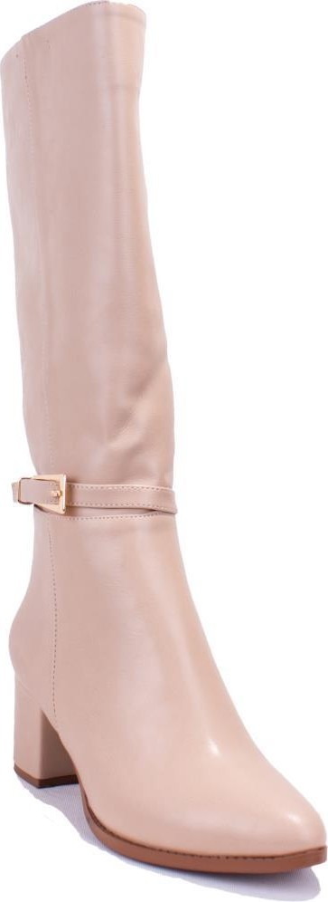 Dagoster DZA07-928720 Nut Klasik Topuklu Kadın Çizme