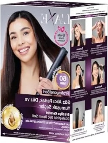 Die Grup Formaldehitsiz Güvenli Brezilya Keratin Düzleştirici Set