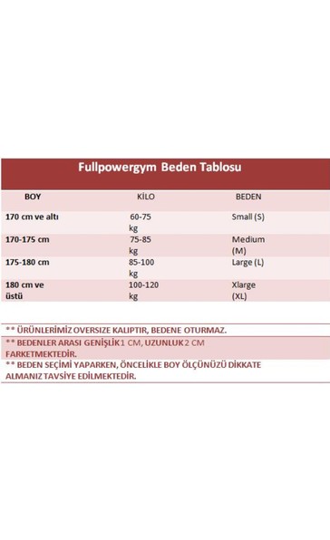 Full Power Gym Spor Eşofman Altı Oversize Rahat Kalıp görsel 4