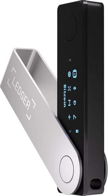 Happy Trend Ledger Nano x Cüzdan (Oni̇ks Si̇yahi) - Bluetooth - Güvenle Dijital Varlık Alın, Yönetin, Artırın