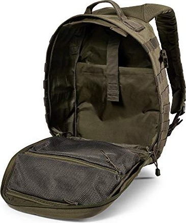 1001 Tactical Backpack, Rush 12 2.0, Military Molle Pack, Ccw And Laptop Compartment, 24 Liter, Sma görsel 5
