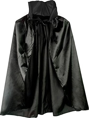 TUX Bulutretail Siyah Renk Yakalı Halloween Pelerini 90 cm