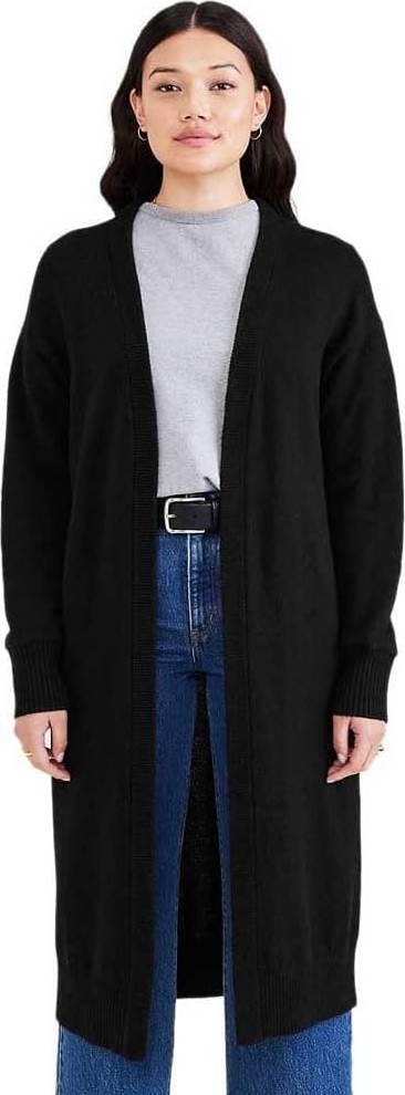 Happy Trend Dockers Uzun Hırka Kazak Kadın