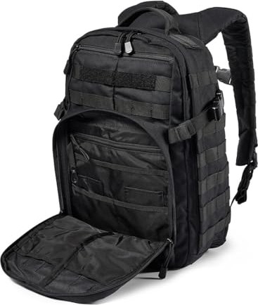 1001 Tactical Backpack, Rush 12 2.0, Military Molle Pack, Ccw And Laptop Compartment, 24 Liter, Sma görsel 4