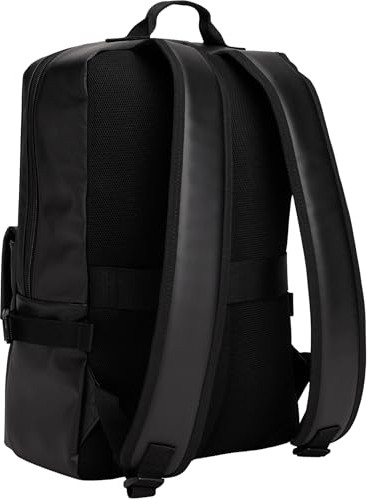 1001 Tjm Elevated Pu Backpack Erkek Sırt Çantası, Siyah, Tek Beden görsel 3