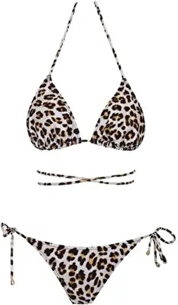 Sailor Moda Brezilya Üçgen Ipli Bikini Takım Pembe Düz Desenli Dokuma Kumaş Kadınlar İçin 2 Parça